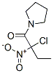 Pyrrolidine, 1-(2-chloro-2-nitro-1-oxobutyl)- (9CI) CAS#: 85823-08-1