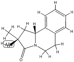 Pyrrolo[2,1-a]isoquinolin-3(2H)-one, 1,5,6,10b-tetrahydro-2-hydroxy-2-methyl-, (2R,10bS)-rel- (9CI) CAS#: 800374-51-0