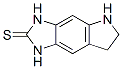 Pyrrolo[2,3-f]benzimidazole-2(1H)-thione, 3,5,6,7-tetrahydro- (9CI) CAS#: 81864-33-7