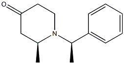 (R)-2-METHYL-1-((S)-1-PHENYLETHYL)PIPERIDIN-4-ONE CAS#: 89467-37-8