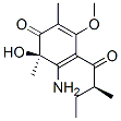 [R,(+)]-5-Amino-6-hydroxy-3-methoxy-2,6-dimethyl-4-[(2S)-2-methyl-1-oxobutyl]-2,4-cyclohexadiene-1-one CAS#: 86996-89-6