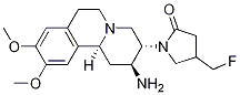 (S)-1-((2S,3S,11bS)-2-amino-9,10-dimethoxy-2,3,4,6,7,11b-hexahydro-1H-pyrido[2,1-a]isoquinolin-3-yl)-4-(fluoromethyl)pyrrolidin-2-one CAS#: 813452-18-5