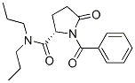 (S)-1-benzoyl-5-oxo-N,N-dipropylpyrrolidine-2-carboxamide CAS#: 85760-90-3