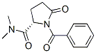 (S)-1-benzoyl-N,N-dimethyl-5-oxopyrrolidine-2-carboxamide CAS#: 85761-29-1