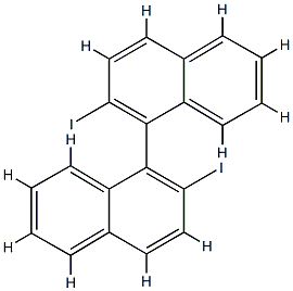 (S)-1,1''-BINAPHTHALENE-2,2''-DIIODO ((S)-2,2''-DIIODO-1''1-BINAPHTHYL) CAS#: 86688-07-5