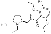 (S)-(-)-2-((3-Bromo-2,6-diethoxybenzamido)methyl)-1-ethylpyrrolidine h ydrochloride CAS#: 82935-30-6