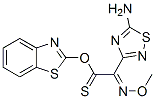 (S)-2-Benzothiazolyl (Z)-2-(5-amino-1,2,4-thiadiazol-3-yl)-2-methoxyiminothioacetate CAS#: 89604-91-1