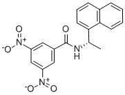 (S)-(+)-N-[1-(1-NAPHTHYL)ETHYL]-3,5-DINITROBENZAMIDE CAS#: 85922-31-2