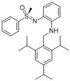 (S)-N-[2-(2,4,6-Triisopropylbenzylamino)phenyl]-S-methyl-S-phenylsulfoximine CAS#: 825612-43-9