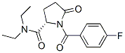 (S)-N,N-diethyl-1-(4-fluorobenzoyl)-5-oxopyrrolidine-2-carboxamide CAS#: 85187-26-4