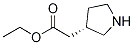 (S)-ethyl 2-(pyrrolidin-3-yl)acetate CAS#: 808157-27-9