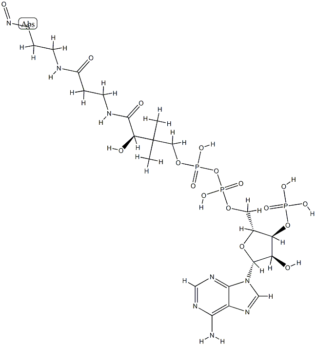 S-nitroso-coenzyme A CAS#: 82494-50-6