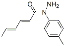 Sorbic acid, 1-p-tolylhydrazide (8CI) CAS#: 802048-02-8