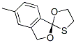Spiro[isobenzofuran-1(3H),2-[1,3]oxathiolane], 5-methyl-, (1S,5S)- (9CI) CAS#: 807366-18-3