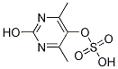 Sulfuric acid mono-(2-hydroxy-4,6-dimethyl-pyrimidin-5-yl) ester CAS#: 87814-14-0