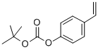 TERT-BUTYL 4-VINYLPHENYL CARBONATE CAS#: 87188-51-0
