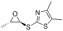 Thiazole, 2-[(1,2-epoxypropyl)thio]-4,5-dimethyl-, trans- (8CI) CAS#: 801168-10-5
