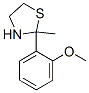 Thiazolidine, 2-(o-methoxyphenyl)-2-methyl- (8CI) CAS#: 802005-82-9