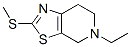 Thiazolo[5,4-c]pyridine, 5-ethyl-4,5,6,7-tetrahydro-2-(methylthio)- (8CI) CAS#: 801196-75-8