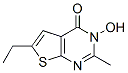 Thieno[2,3-d]pyrimidin-4(3H)-one, 6-ethyl-3-hydroxy-2-methyl- (9CI) CAS#: 823233-87-0