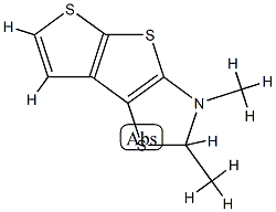 Thieno[3,2:4,5]thieno[2,3-d]thiazole, 2,3-dihydro-2,3-dimethyl- (8CI) CAS#: 802552-69-8