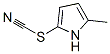 Thiocyanic acid, 5-methylpyrrol-2-yl ester (7CI) CAS#: 89418-02-0