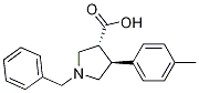 Trans-1-benzyl-4-p-tolylpyrrolidine-3-carboxylic acid CAS#: 80896-75-9