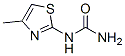 Urea,  (4-methyl-2-thiazolyl)-  (7CI) CAS#: 89179-76-0