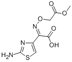 (Z)-2-(Methoxycarbonylmethoxyimino)-2-(2-aminothiazol-4-yl)acetic acid CAS#: 80544-17-8