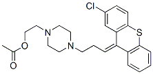 (Z)-4-[3-(2-chloro-9H-thioxanthen-9-ylidene)propyl]piperazine-1-ethyl acetate CAS#: 85721-05-7