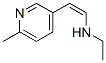 (Z)-N-ethyl-2-(6-methyl-3-pyridyl)vinylamine CAS#: 84145-41-5