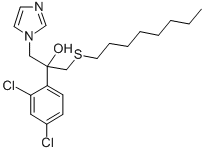 alpha-(2,4-Dichlorophenyl)-alpha-((octylthio)methyl)-1H-imidazole-1-et hanol CAS#: 83337-64-8