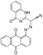 alpha-[(9,10-dihydro-9,10-dioxo-1-anthryl)azo]-1,4-dihydro-4-oxoquinazoline-2-acetonitrile CAS#: 81286-11-5