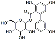 alpha-D-Glucopyranose, 1-(3,3',5-trihydroxy(1,1'-biphenyl)-2-carboxylate) CAS#: 85514-01-8