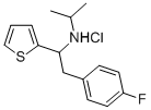 alpha-(p-Fluorobenzyl)-N-isopropyl-2-thenylamine hydrochloride CAS#: 80154-82-1