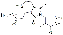 .alpha1-methyl-4-[2-(methylthio)ethyl]-2,5-dioxoimidazolidine-1,3-di(propionohydrazide) CAS#: 88122-31-0