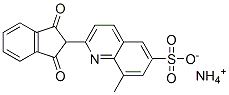 ammonium 2-(2,3-dihydro-1,3-dioxo-1H-inden-2-yl)-8-methylquinoline-6-sulphonate CAS#: 83929-60-6