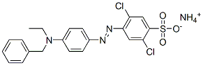 ammonium 4-[[4-[benzyl(ethyl)amino]phenyl]azo]-2,5-dichlorobenzenesulphonate CAS#: 83006-65-9