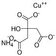 ammonium copper(2+) 2-hydroxypropane-1,2,3-tricarboxylate CAS#: 84713-02-0