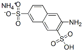 ammonium hydrogen 3-aminonaphthalene-2,7-disulphonate CAS#: 83949-46-6