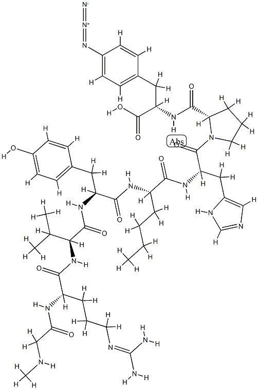 angiotensin II, Sar(1)-4-azido-Phe(8)- CAS#: 87262-02-0