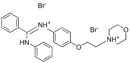(anilino-phenyl-methylidene)-[4-[2-(1-oxa-4-azoniacyclohex-4-yl)ethoxy ]phenyl]azanium dibromide CAS#: 80785-04-2