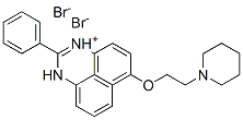 (anilino-phenyl-methylidene)-[4-[2-(3,4,5,6-tetrahydro-2H-pyridin-1-yl )ethoxy]phenyl]azanium dibromide CAS#: 80785-08-6