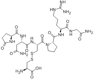 argipressin (4-9), (3-1')-disulfide Cys(6)- CAS#: 84953-77-5