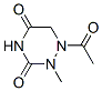as-Triazine-3,5(2H,4H)-dione, 1-acetyldihydro-2-methyl- (7CI) CAS#: 89598-69-6