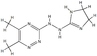 as-Triazine,3-[2-(2-imidazolin-2-yl)hydrazino]-5,6-dimethyl-(8CI) CAS#: 802866-26-8