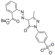 barium 2-[[4,5-dihydro-3-methyl-5-oxo-1-(4-sulphonatophenyl)-1H-pyrazol-4-yl]azo]benzoate CAS#: 82469-76-9