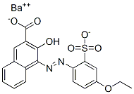 barium 4-[(4-ethoxy-2-sulphonatophenyl)azo]-3-hydroxy-2-naphthoate CAS#: 84696-57-1