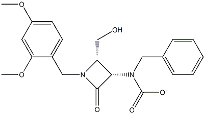 benzyl((2S,3S)-1-(2,4-dimethoxybenzyl)-2-(hydroxymethyl)-4-oxoazetidin-3-yl)carbamate CAS#: 86334-63-6