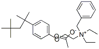 benzyldiethyl[2-[4-(1,1,3,3-tetramethylbutyl)phenoxy]ethyl]ammonium acetate CAS#: 83833-10-7